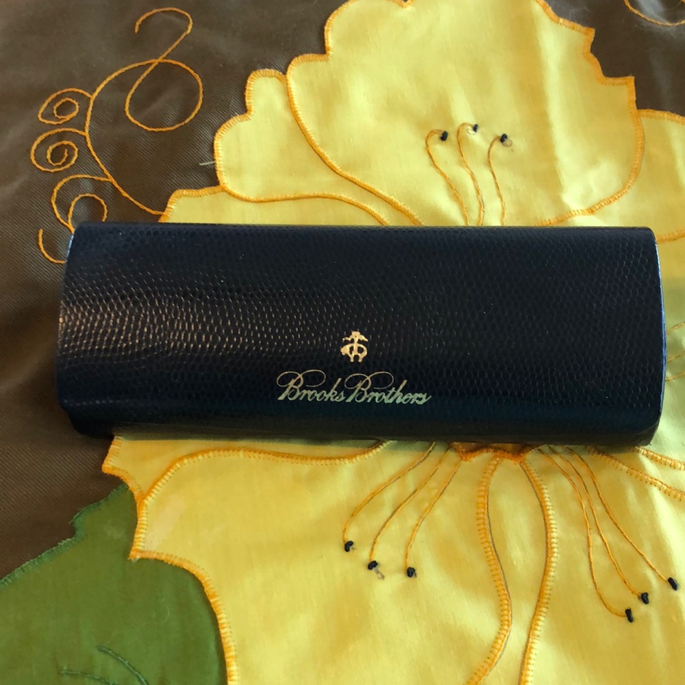 Brooks Brothers Eye glass case
